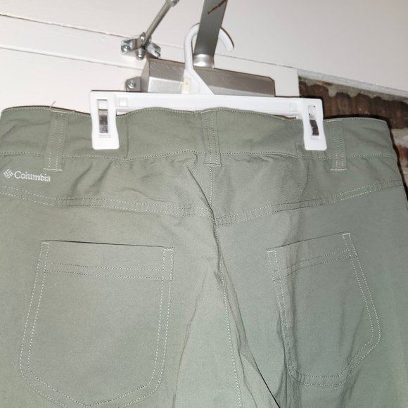 Columbia Omni-Shield Advanced Repellency Olive Khaki Pants Size 10 - Picture 3 of 7